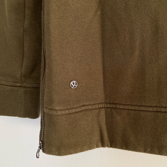 Lululemon Olive Pullover Sweater, Size 4 - Picture 3 of 4